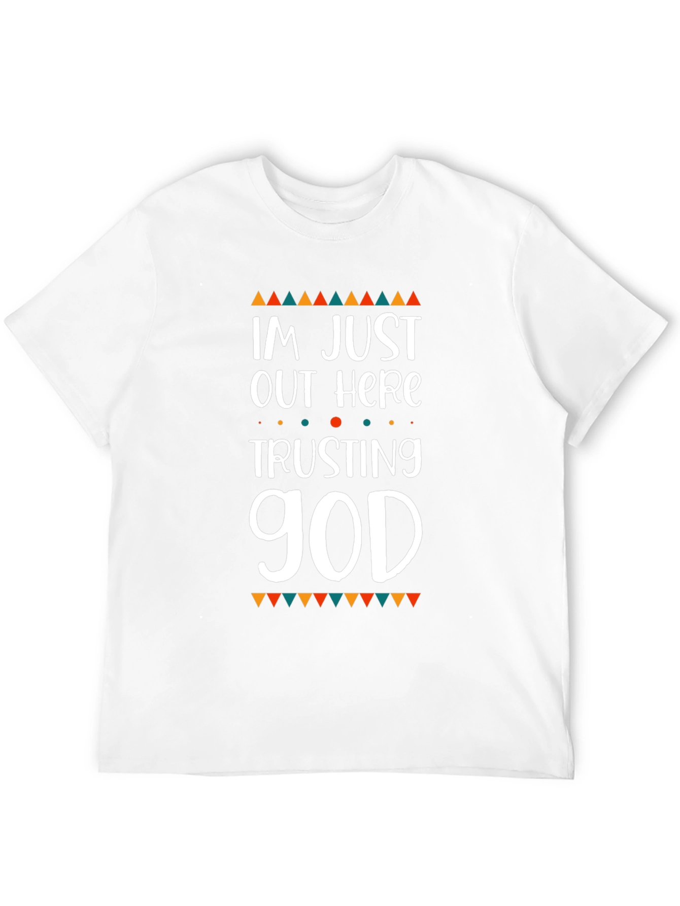 Trusting God Graphic T-Shirt - Christian Apparel