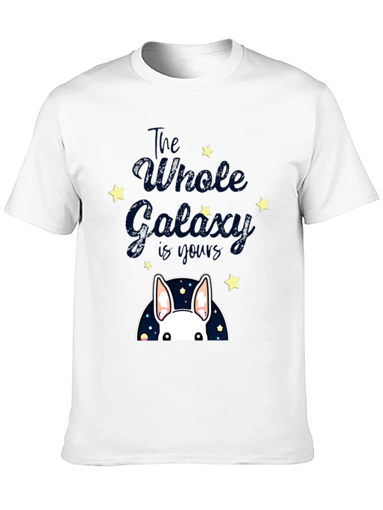 Galaxy Bunny T-Shirt: The Whole Galaxy is Yours!