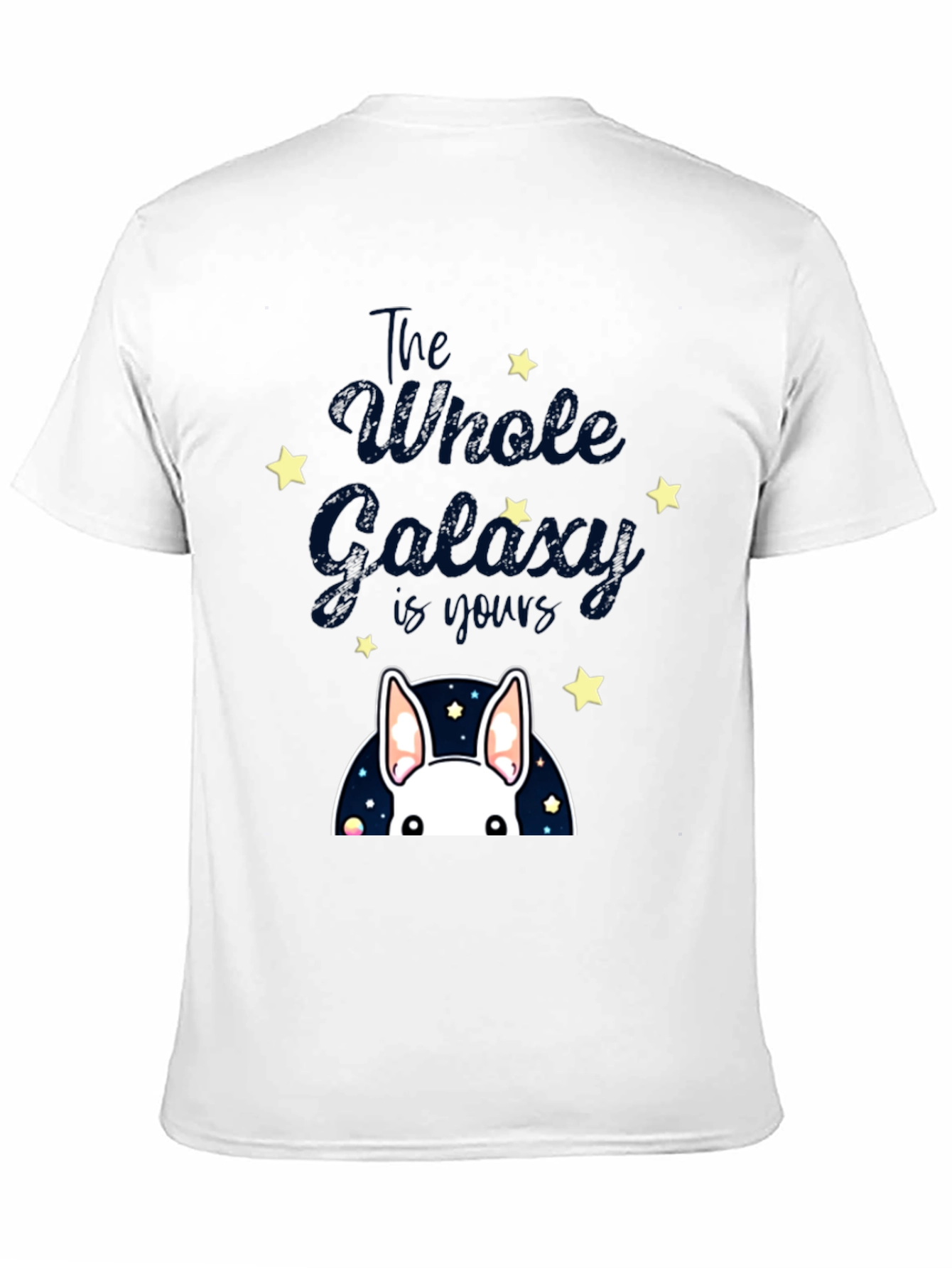 Galaxy Bunny T-Shirt: The Whole Galaxy is Yours!