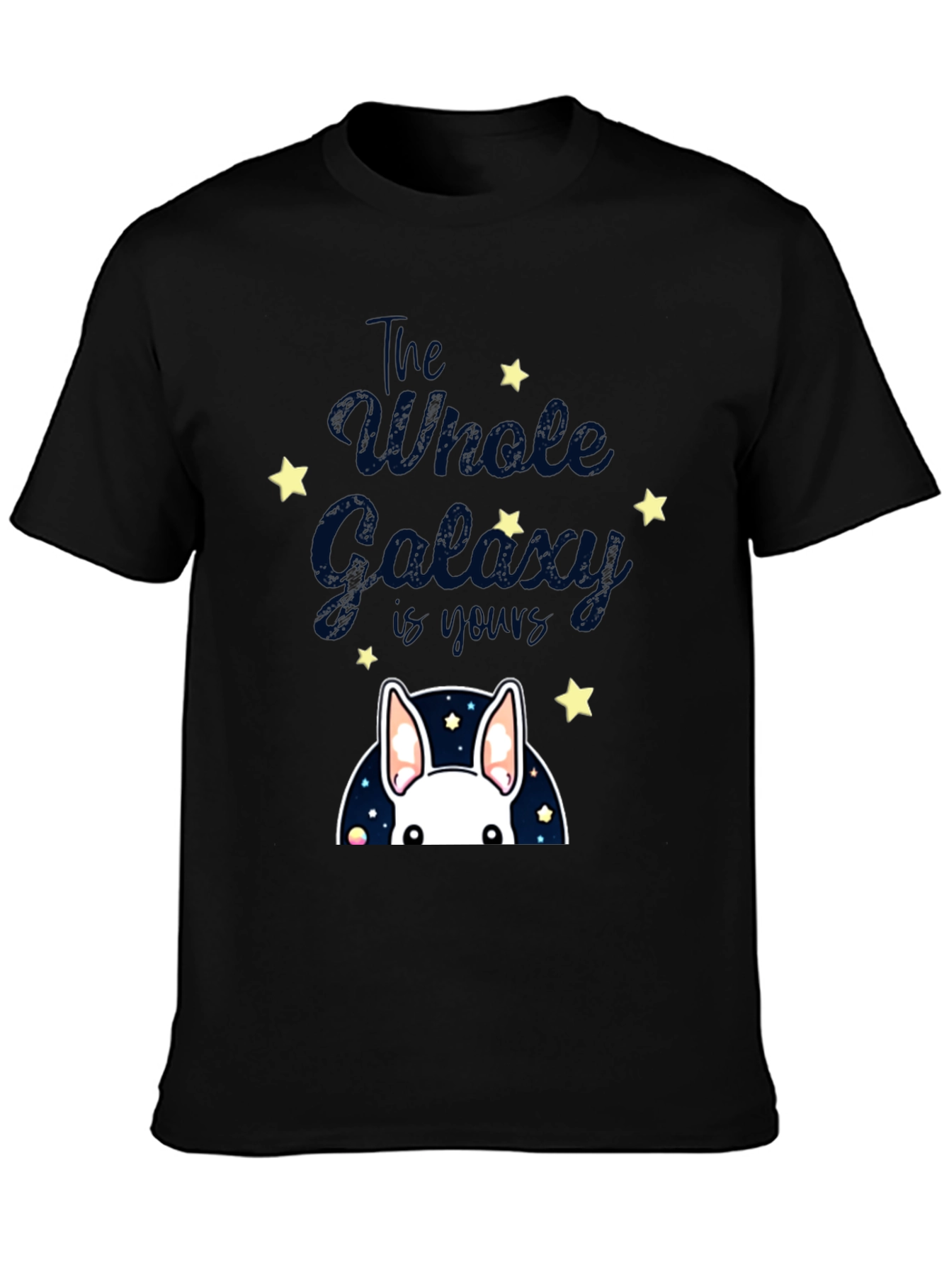 Galaxy Bunny T-Shirt: The Whole Galaxy is Yours!