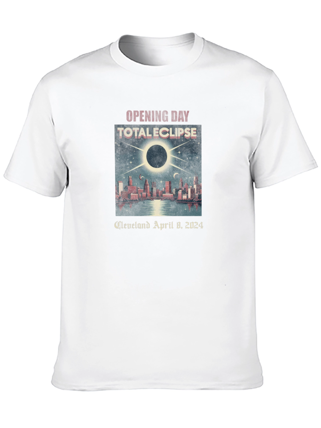 Total Eclipse Cleveland April 8 2024 T-Shirt