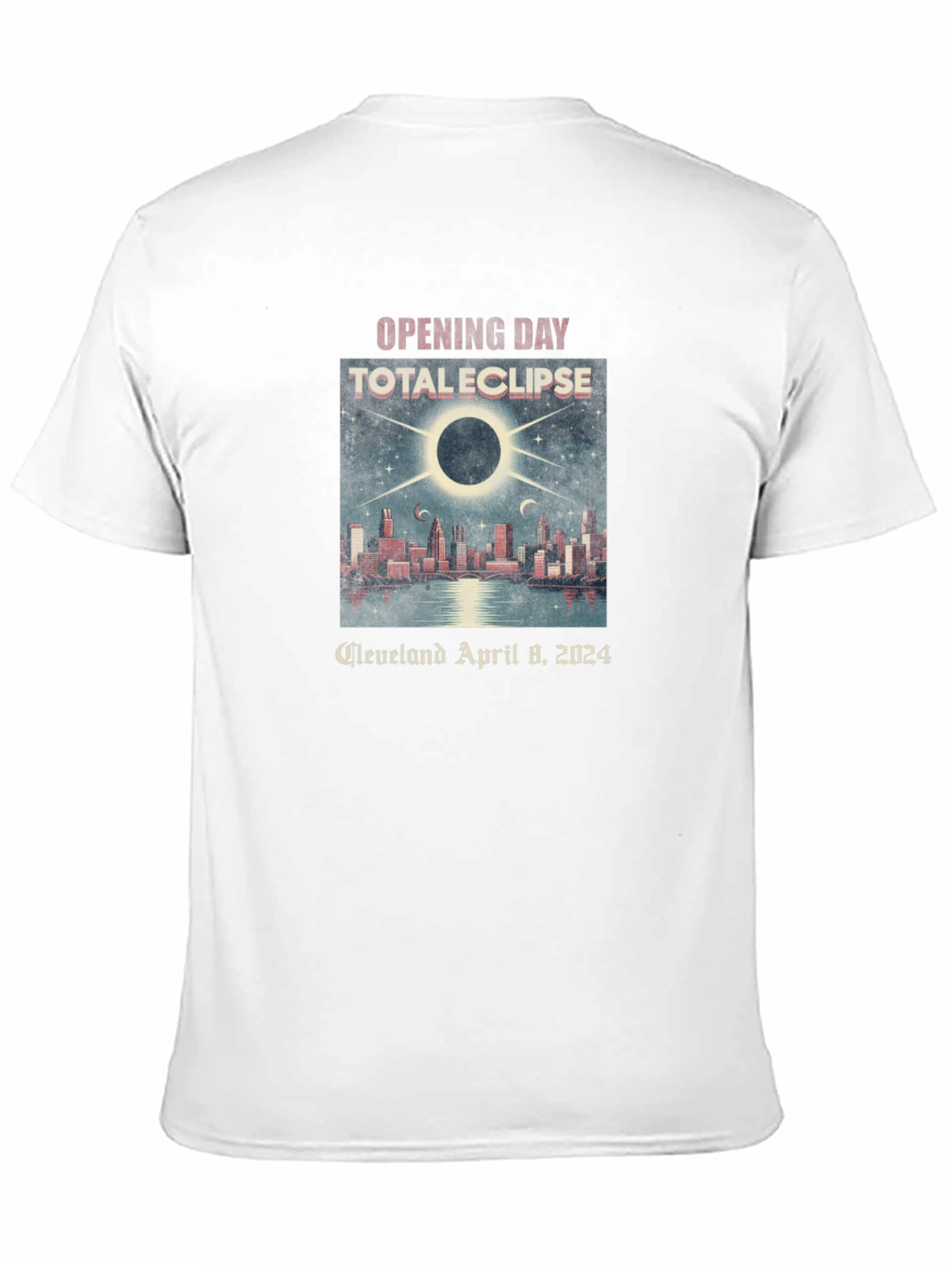 Total Eclipse Cleveland April 8 2024 T-Shirt