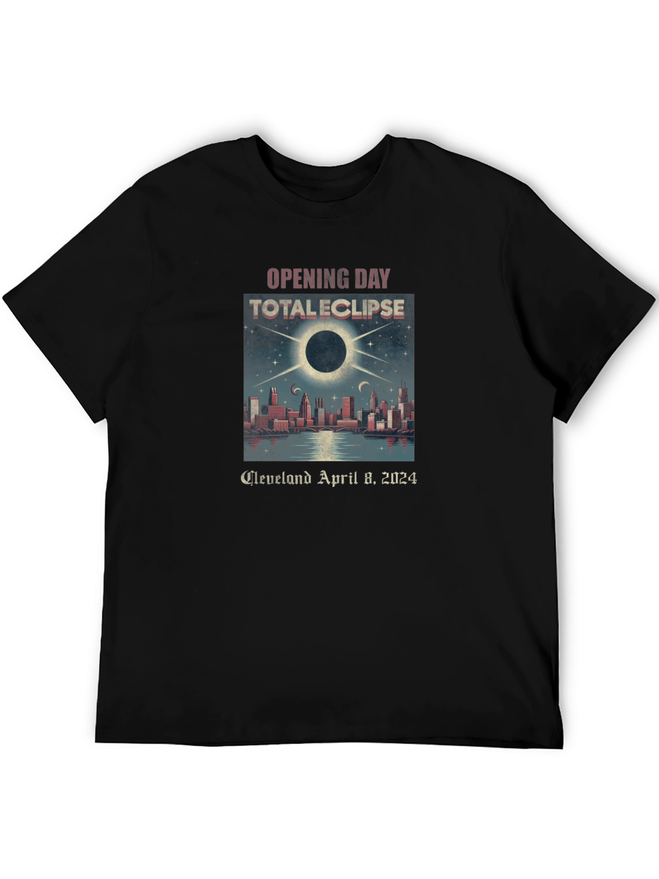 Total Eclipse Cleveland April 8 2024 T-Shirt