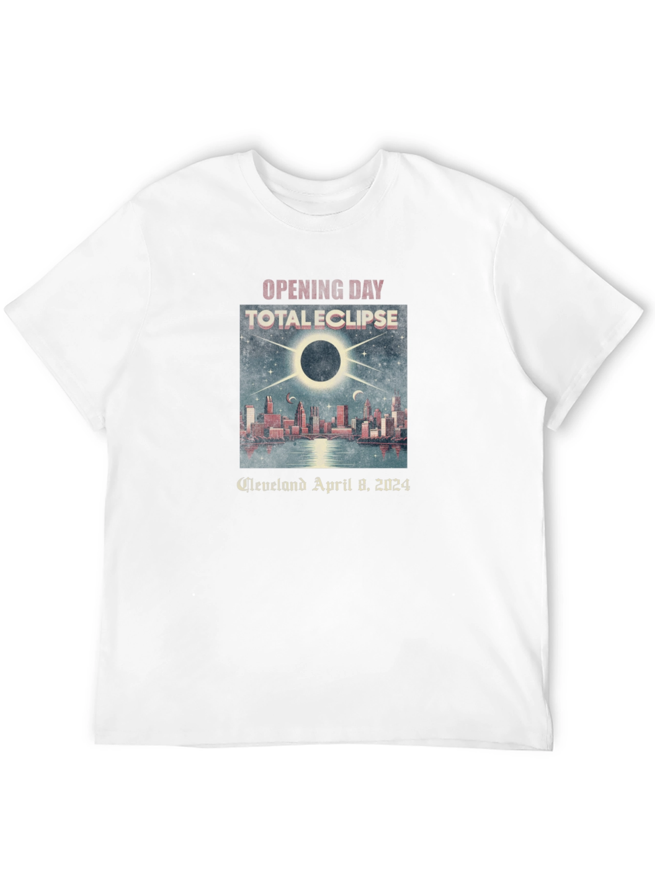 Total Eclipse Cleveland April 8 2024 T-Shirt