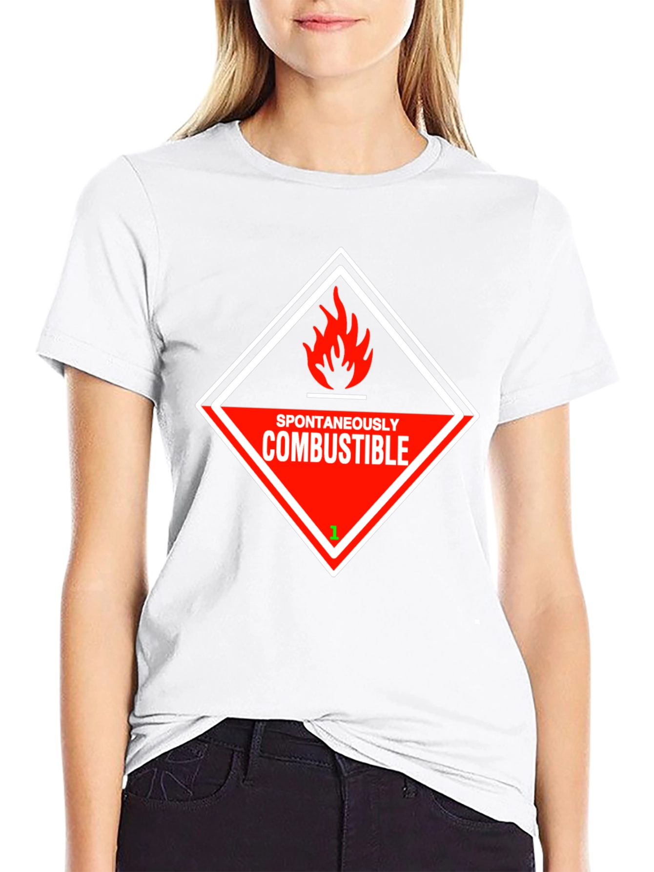 Spontaneously Combustible Graphic T-Shirt