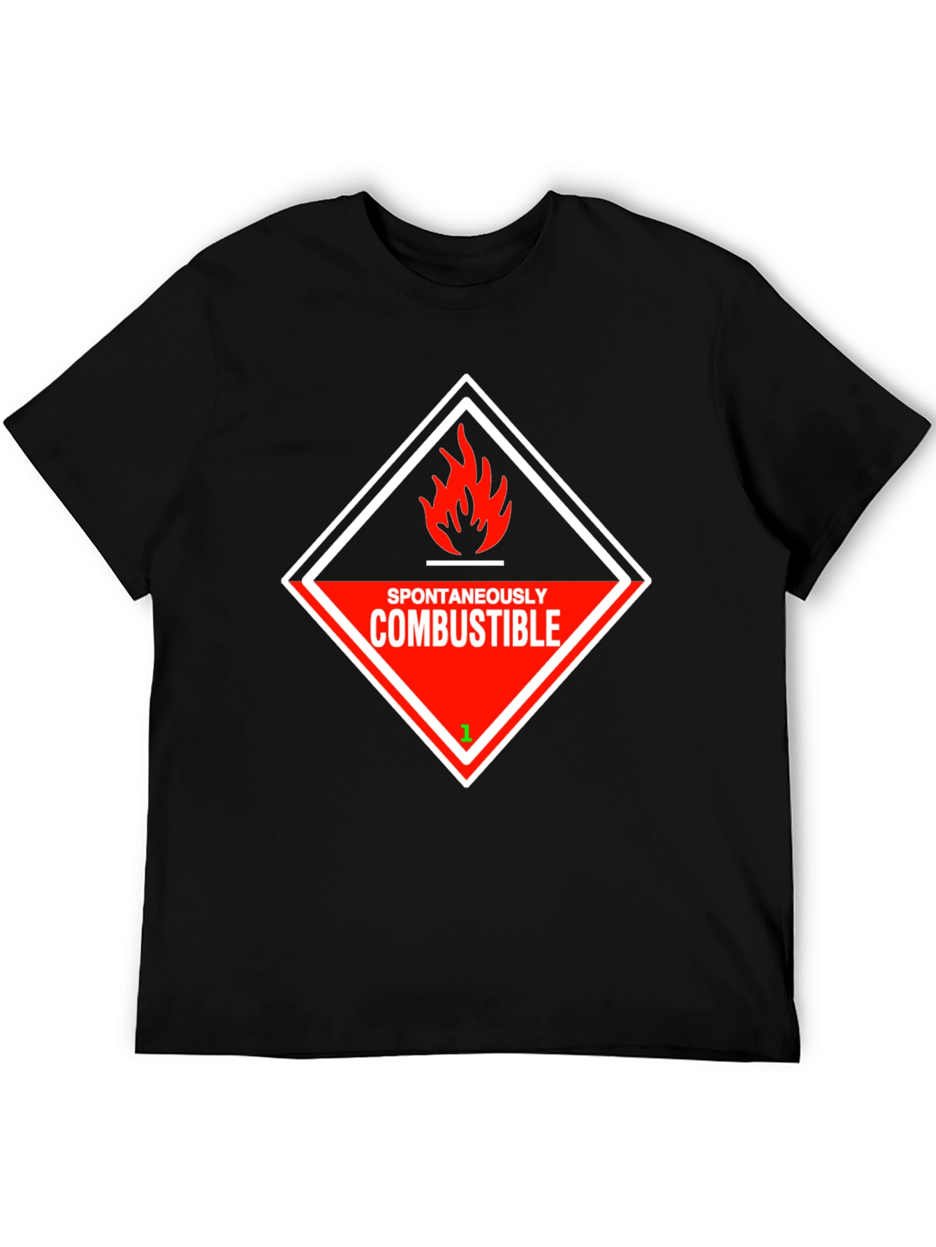 Spontaneously Combustible Graphic T-Shirt