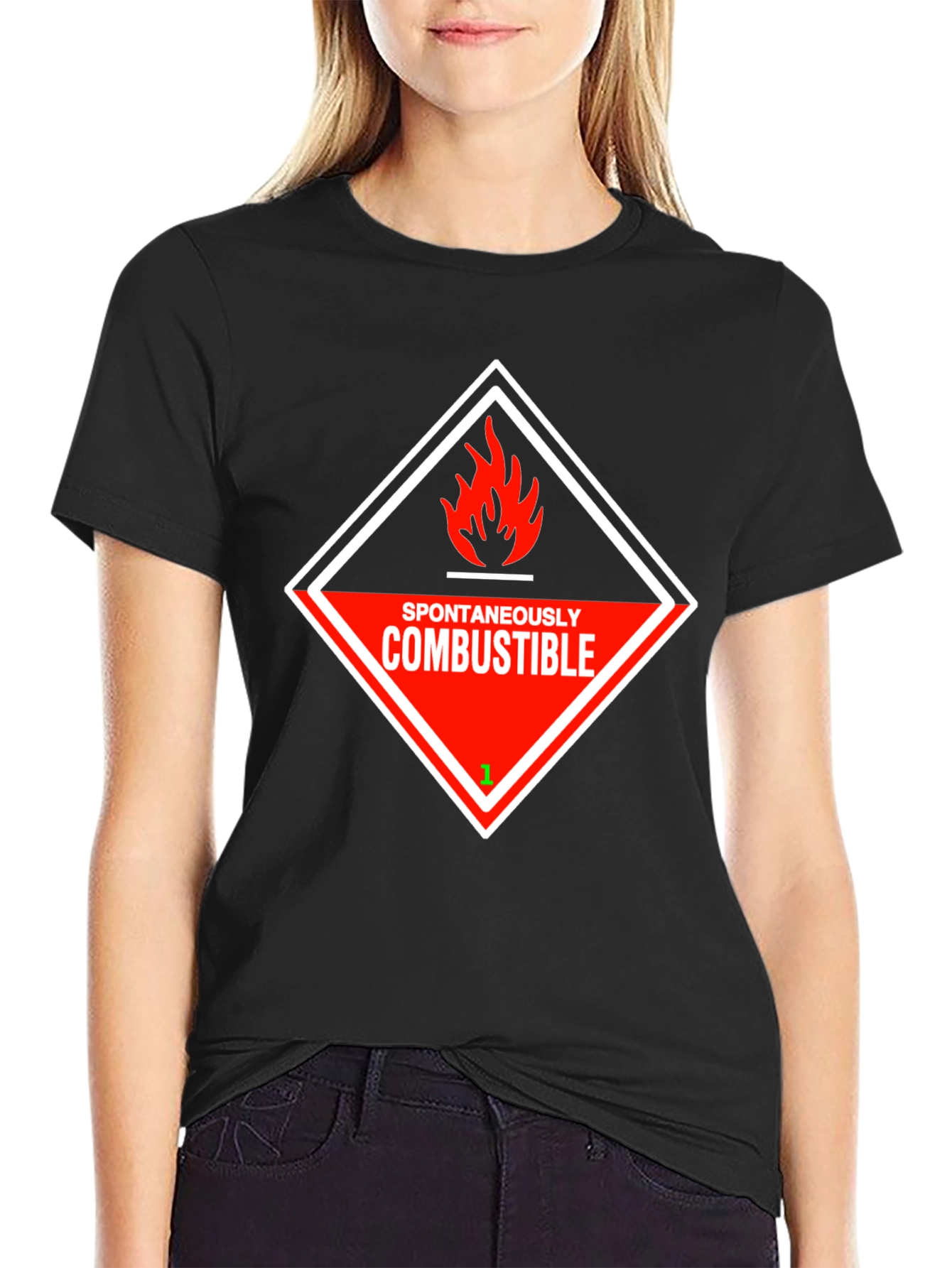 Spontaneously Combustible Graphic T-Shirt