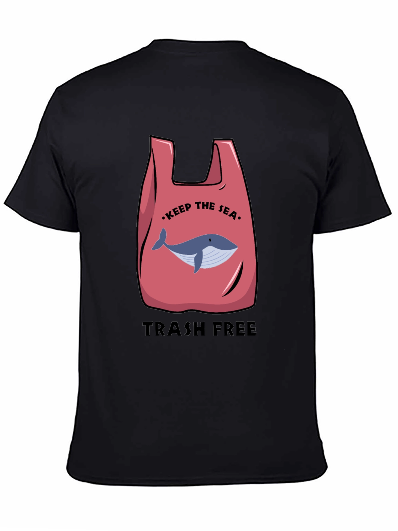 Eco-Friendly Whale Graphic Tee