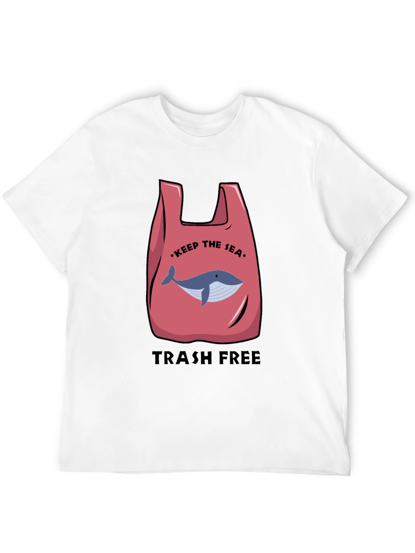 Eco-Friendly Whale Graphic Tee