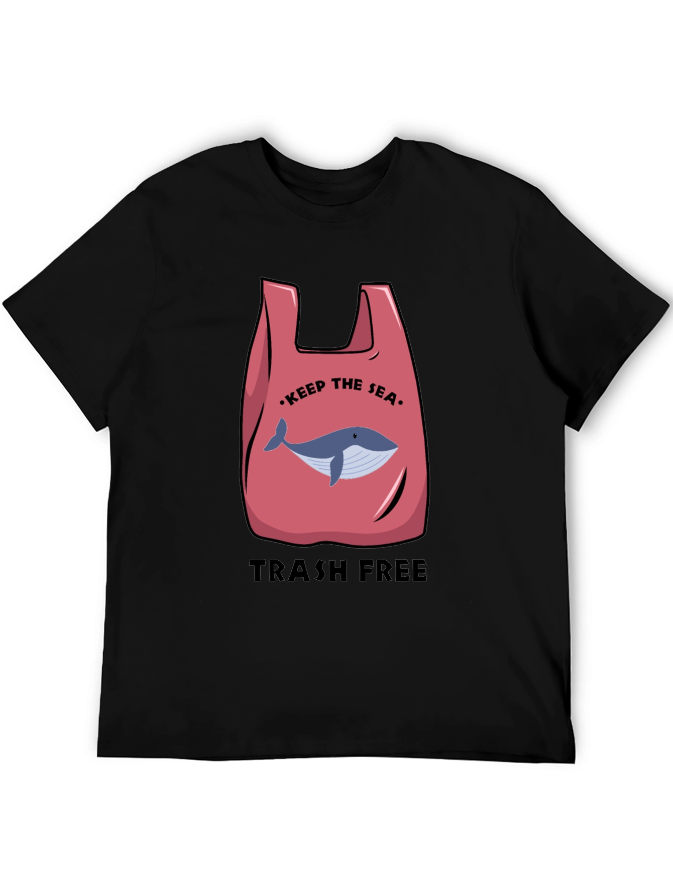 Eco-Friendly Whale Graphic Tee