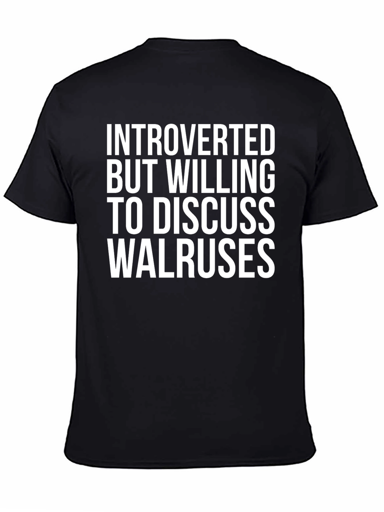 Introverted Walrus Enthusiast T-Shirt