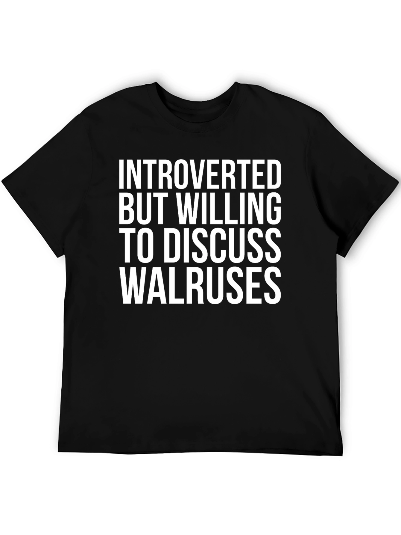 Introverted Walrus Enthusiast T-Shirt