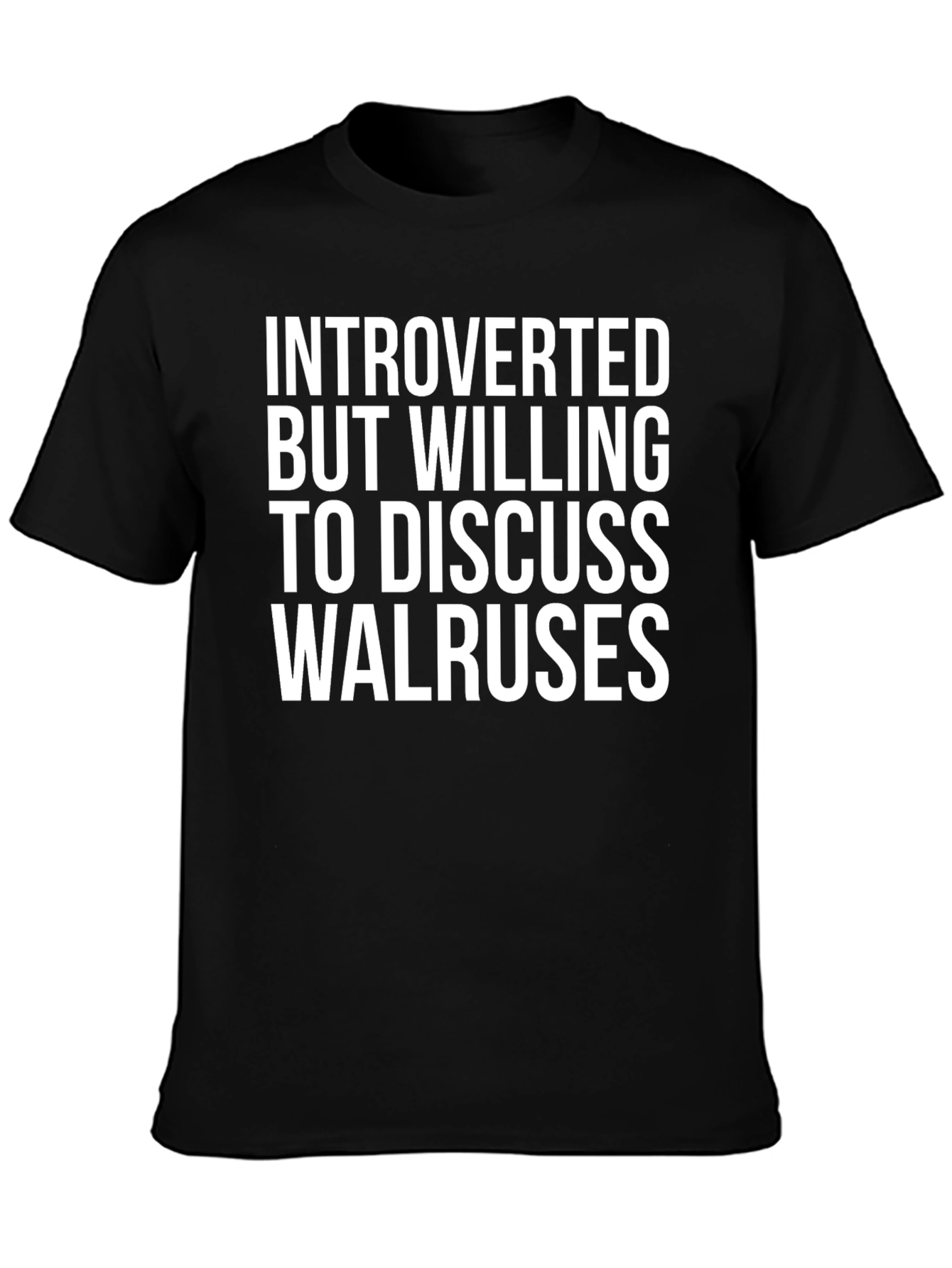 Introverted Walrus Enthusiast T-Shirt