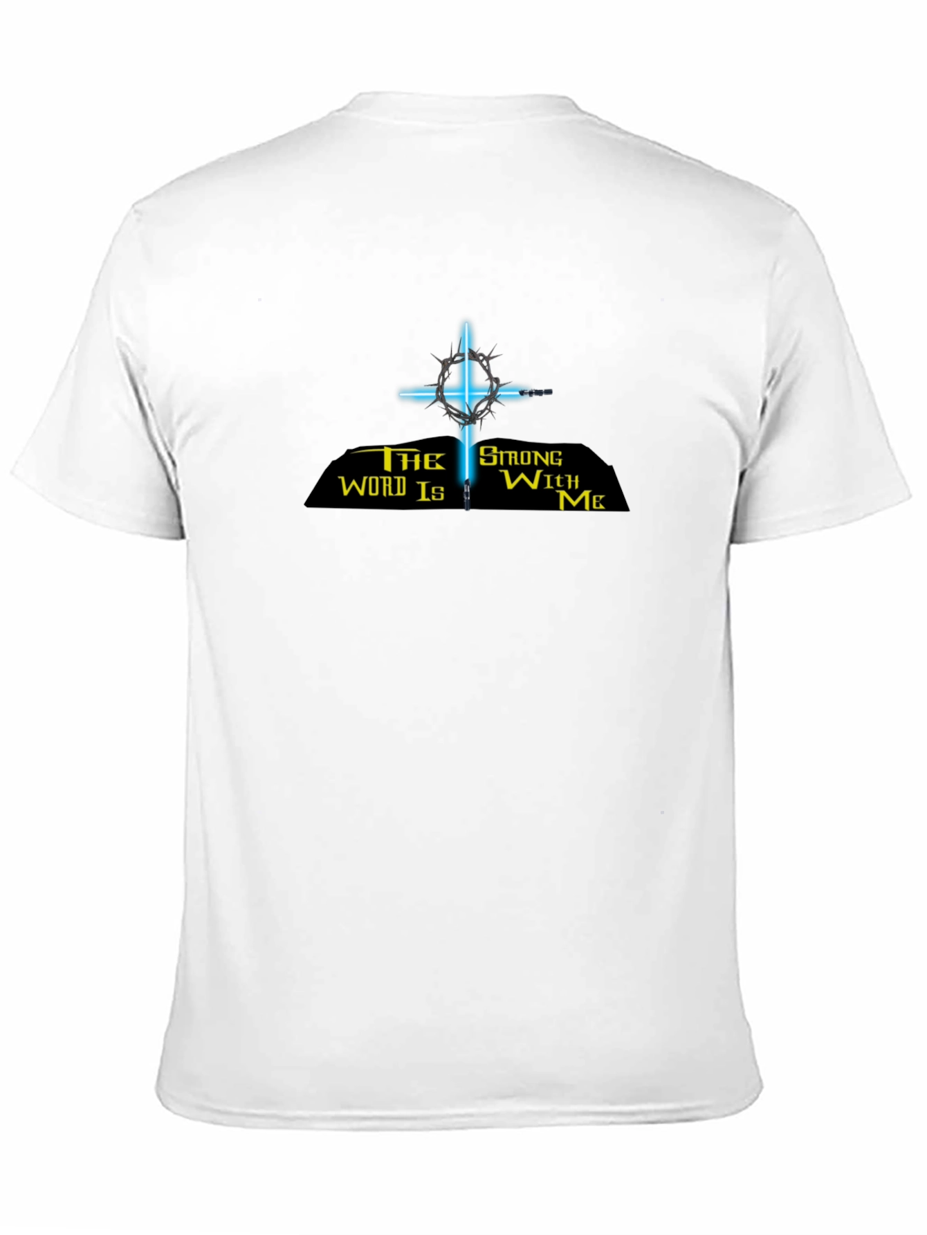 The Word Is Strong With Me Black T-Shirt