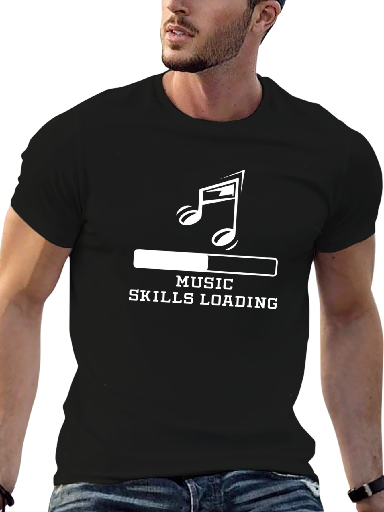 Music Skills Loading Graphic Tee