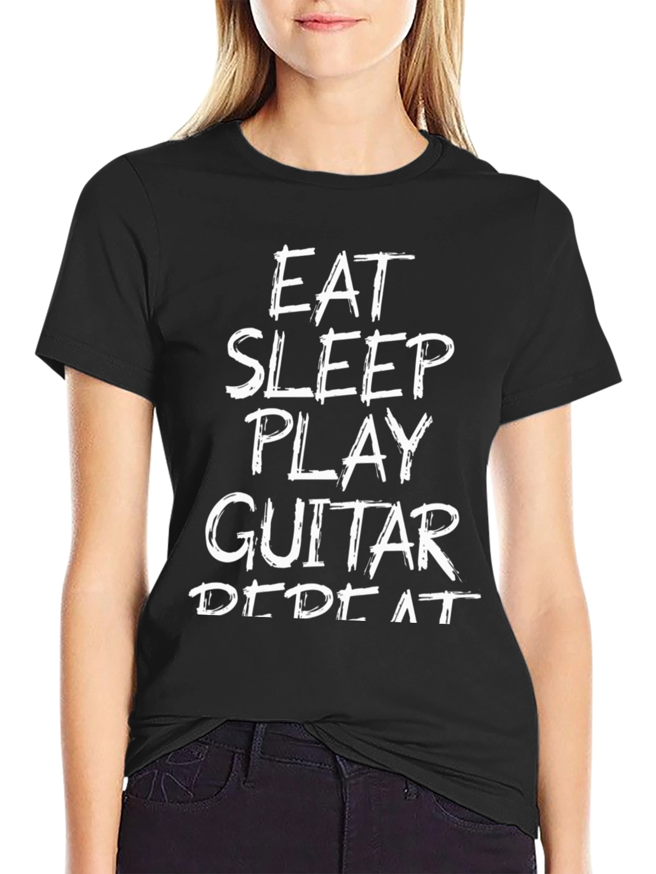 Eat Sleep Play Guitar Repeat T-Shirt