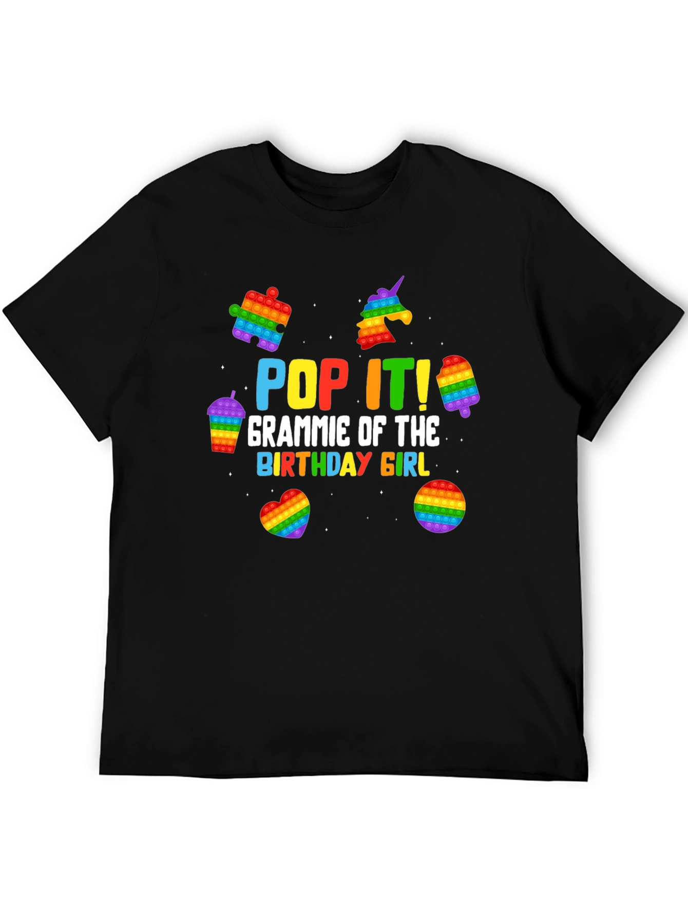 Pop It! Grammie of the Birthday Girl T-Shirt