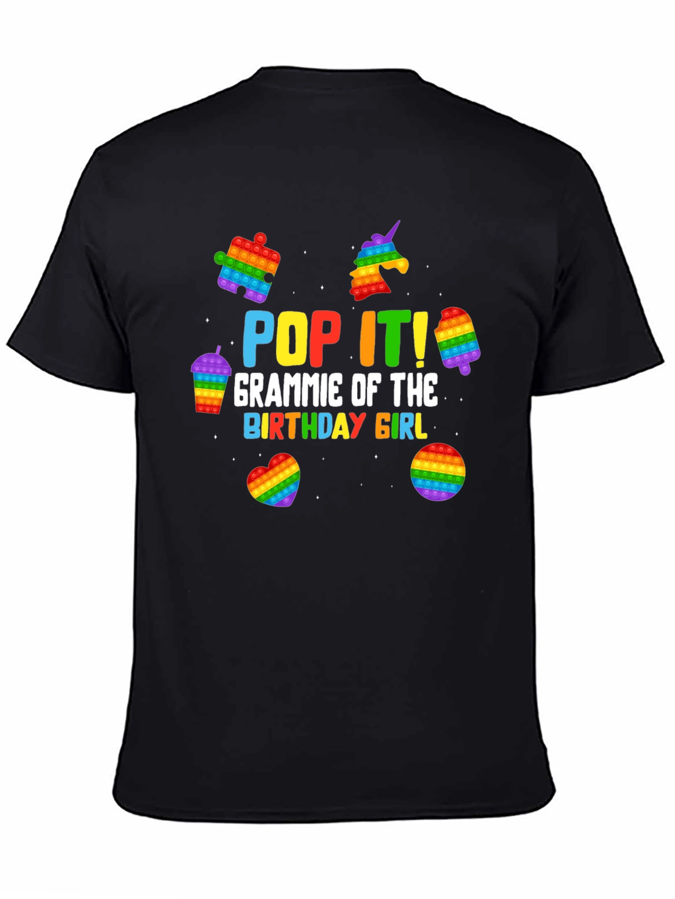 Pop It! Grammie of the Birthday Girl T-Shirt