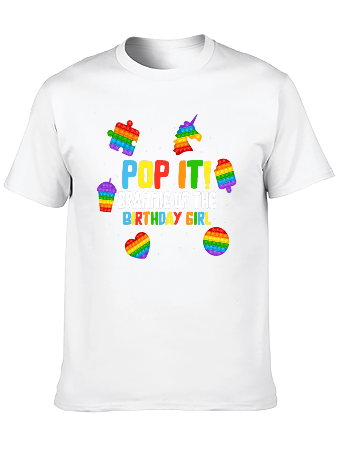 Pop It! Grammie of the Birthday Girl T-Shirt