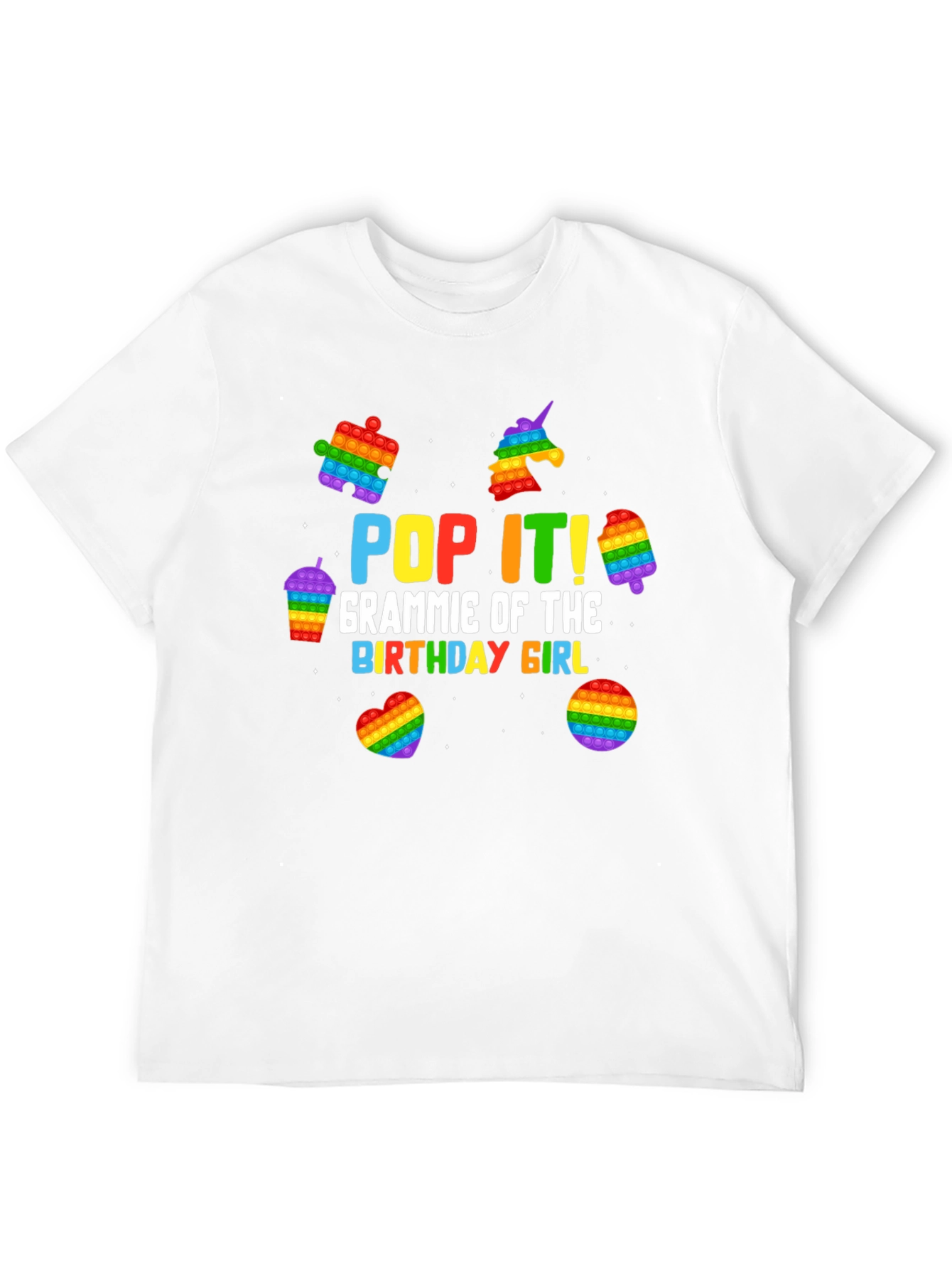 Pop It! Grammie of the Birthday Girl T-Shirt