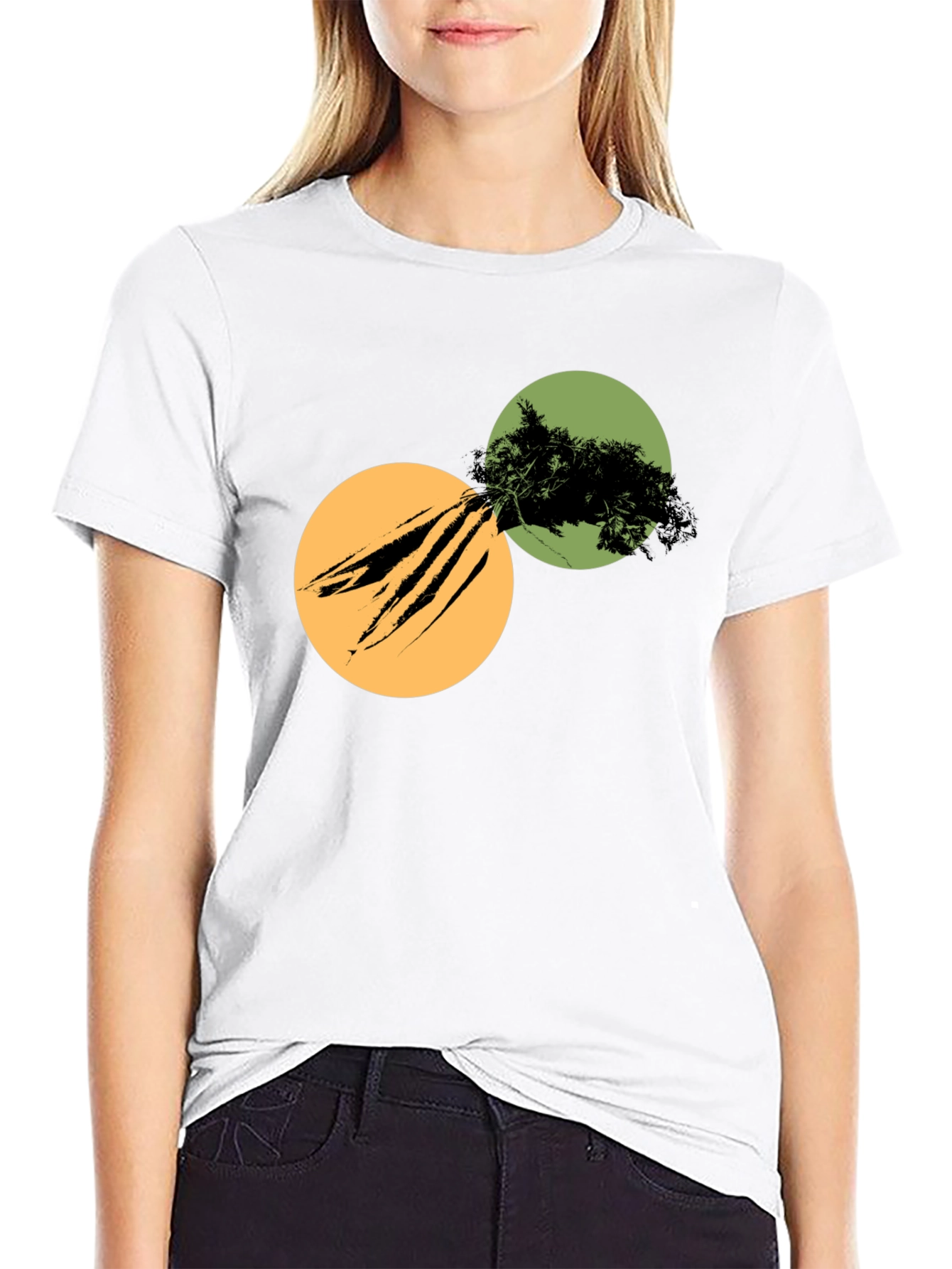 Abstract Graphic Print T-Shirt - Modern Style