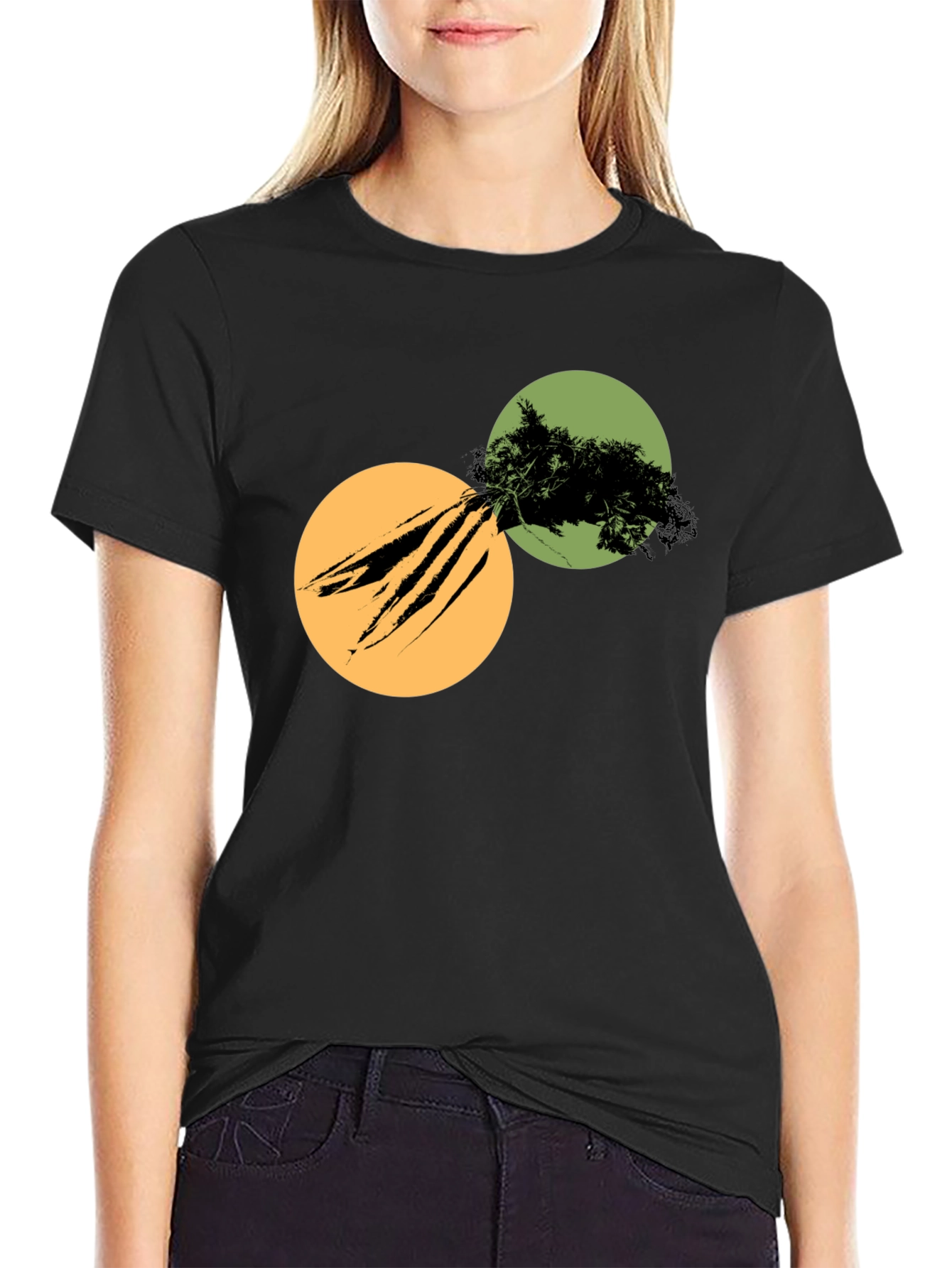 Abstract Graphic Print T-Shirt - Modern Style