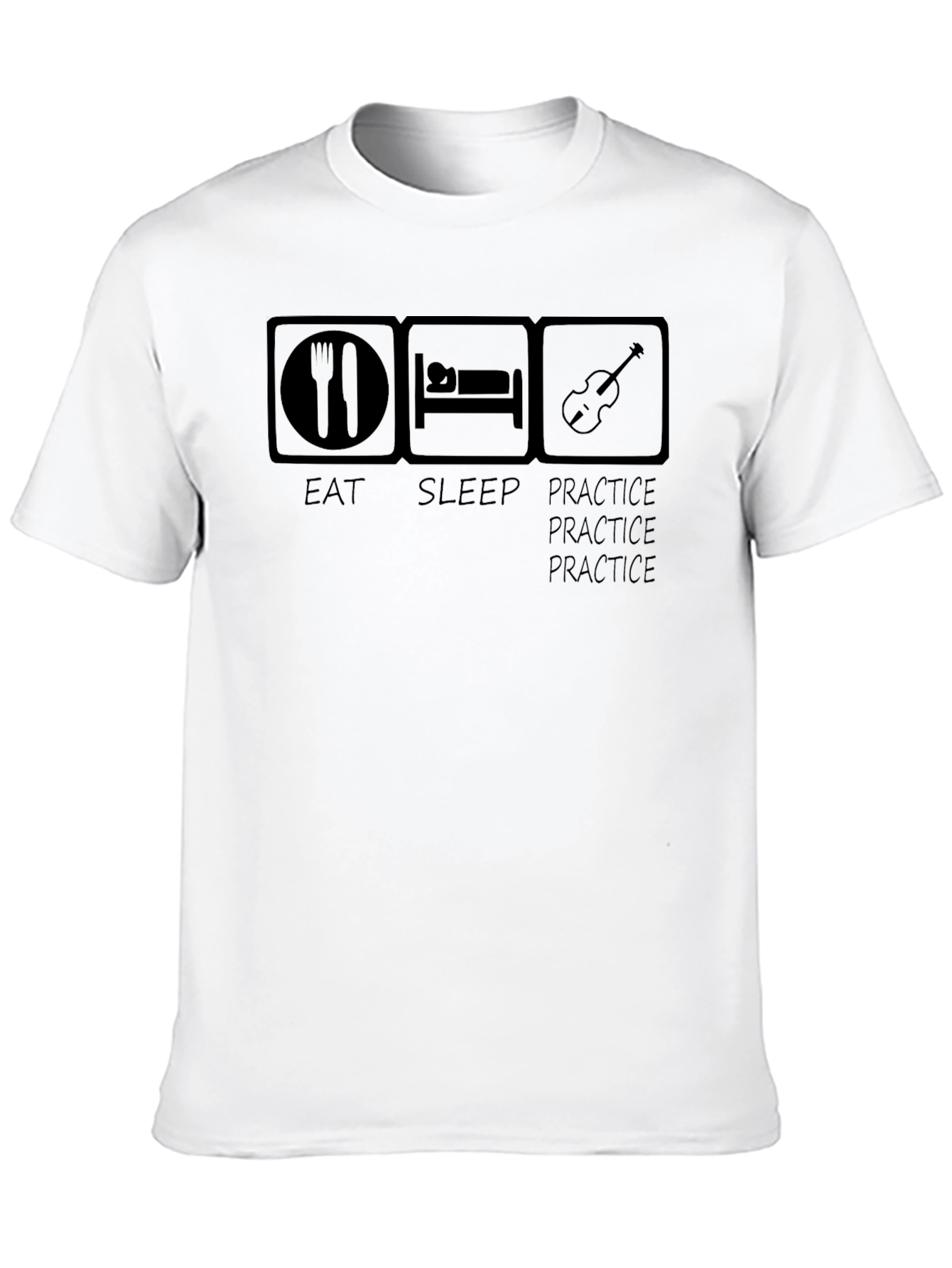 Eat Sleep Practice T-Shirt Musician Gift