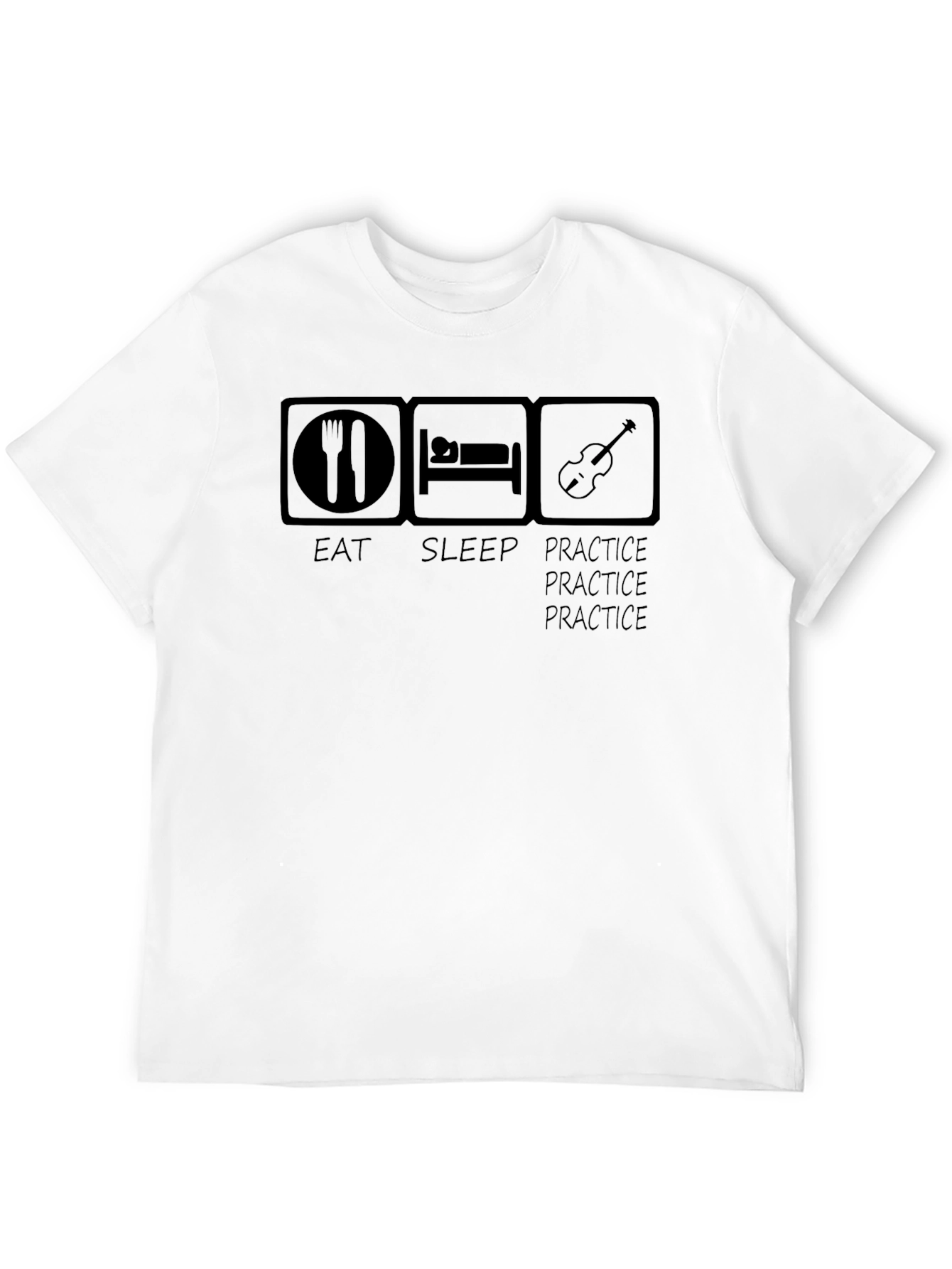 Eat Sleep Practice T-Shirt Musician Gift