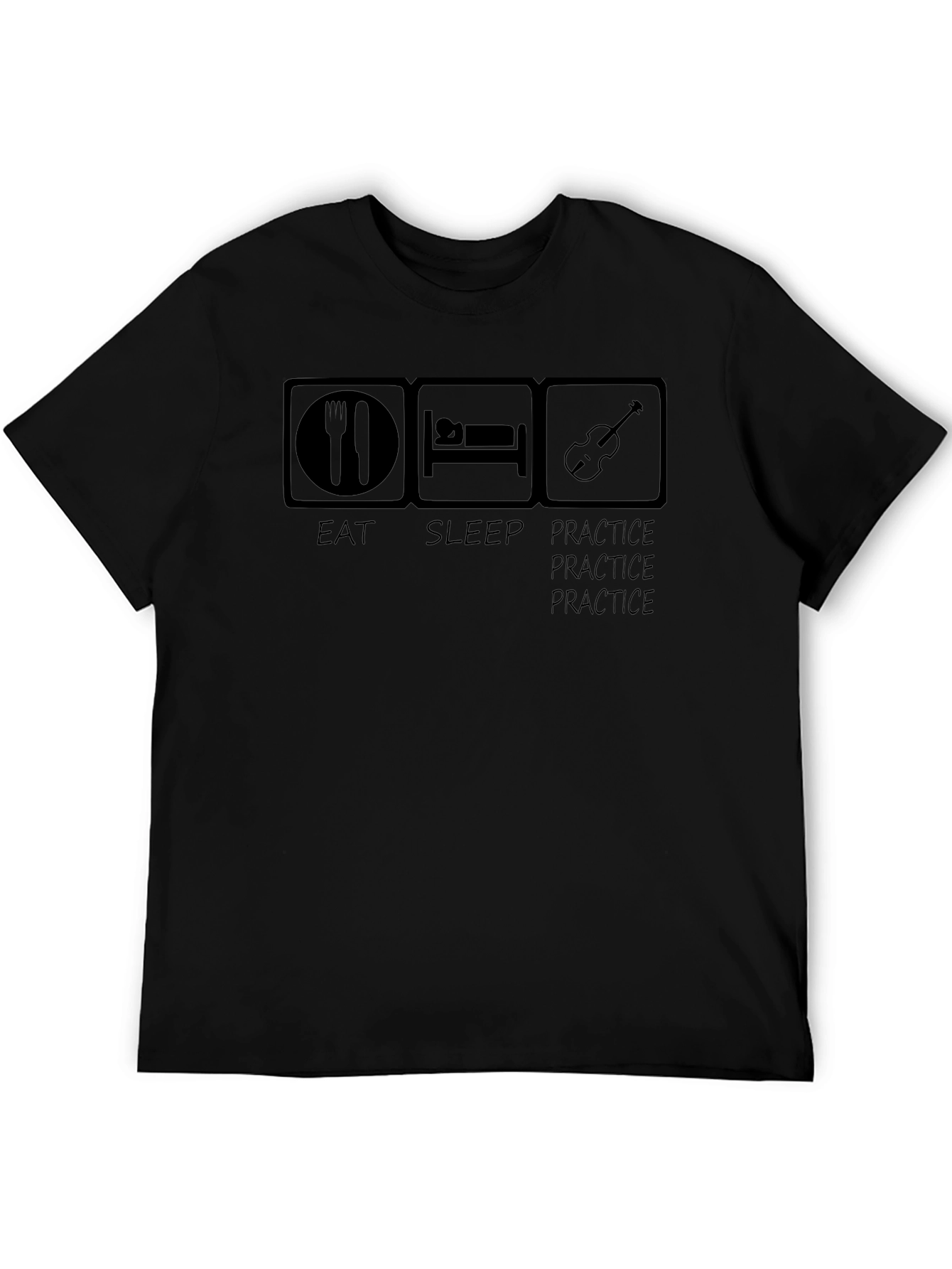 Eat Sleep Practice T-Shirt Musician Gift