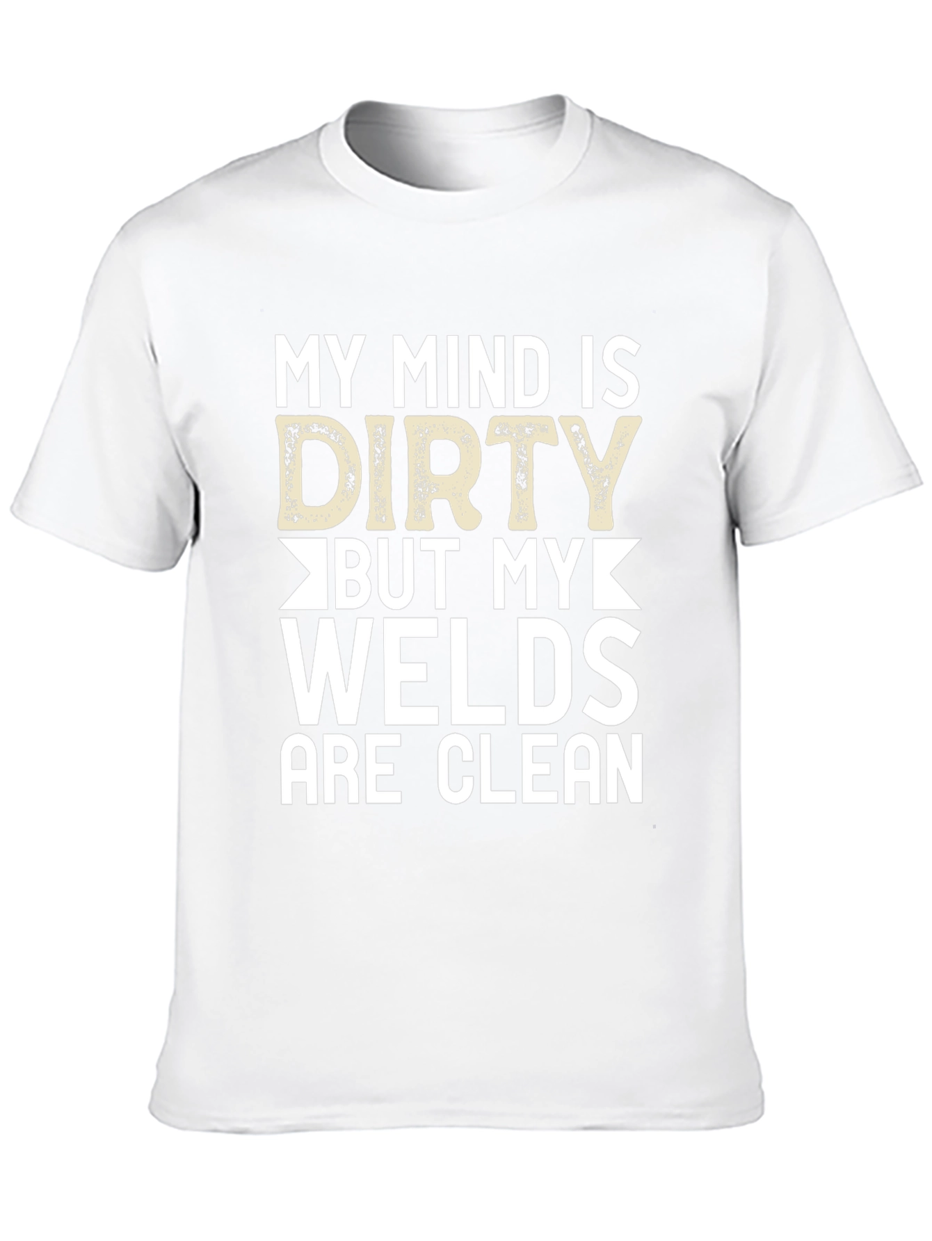 Dirty Mind Clean Welds Black Graphic Tee