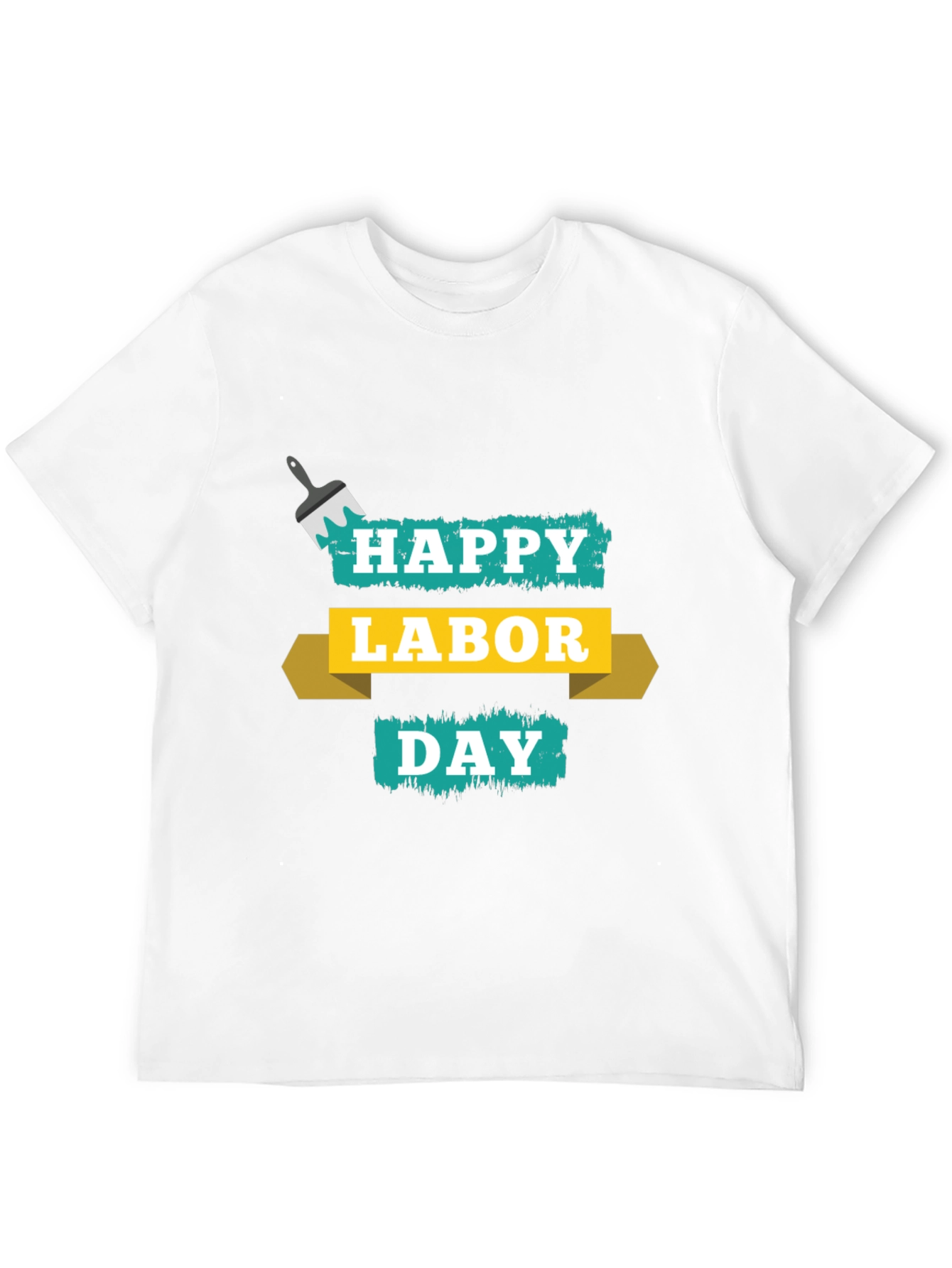 Happy Labor Day Black T-Shirt