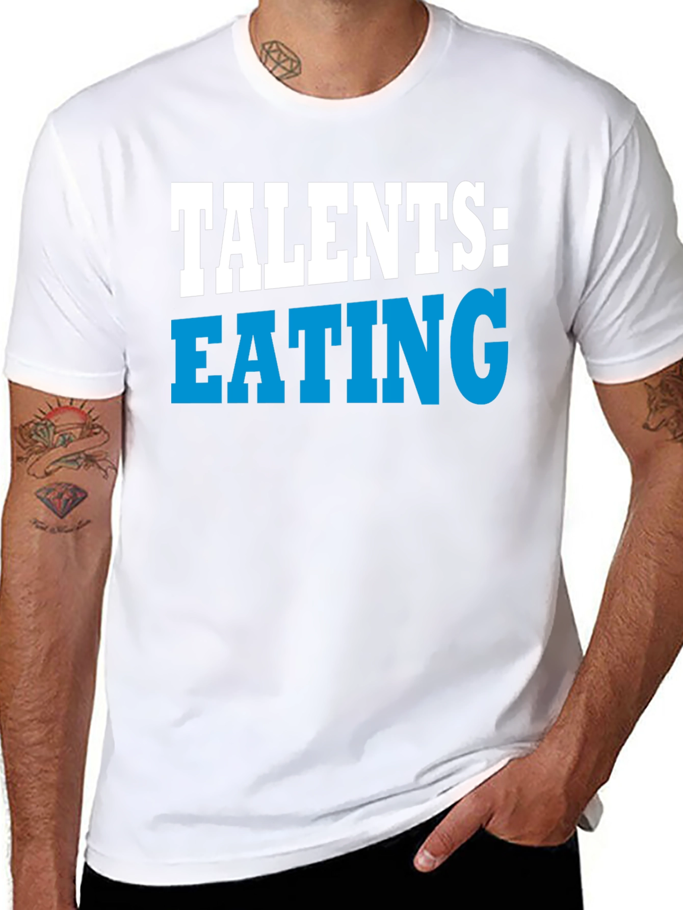 Talents Eating Funny Graphic T-Shirt