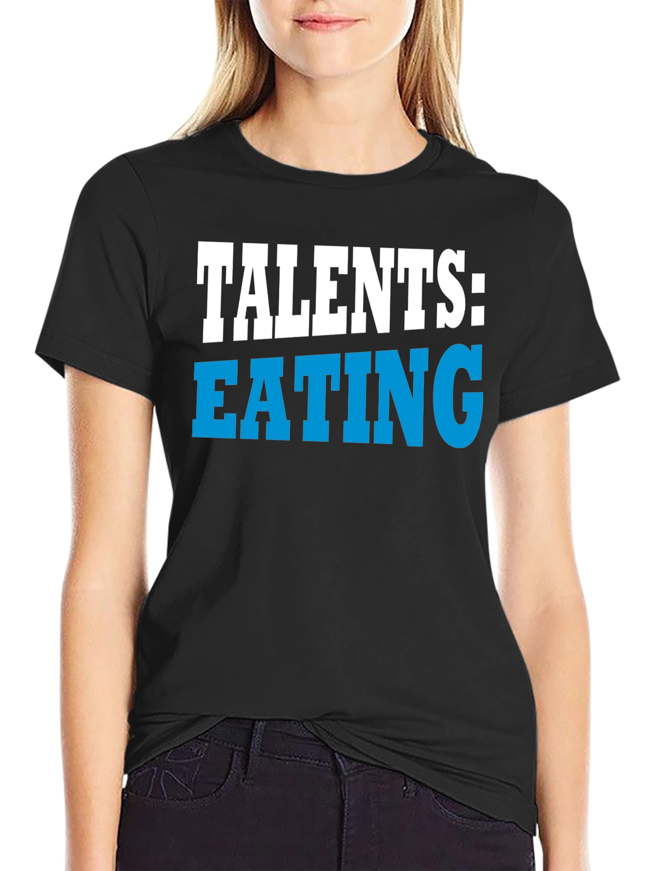 Talents Eating Funny Graphic T-Shirt