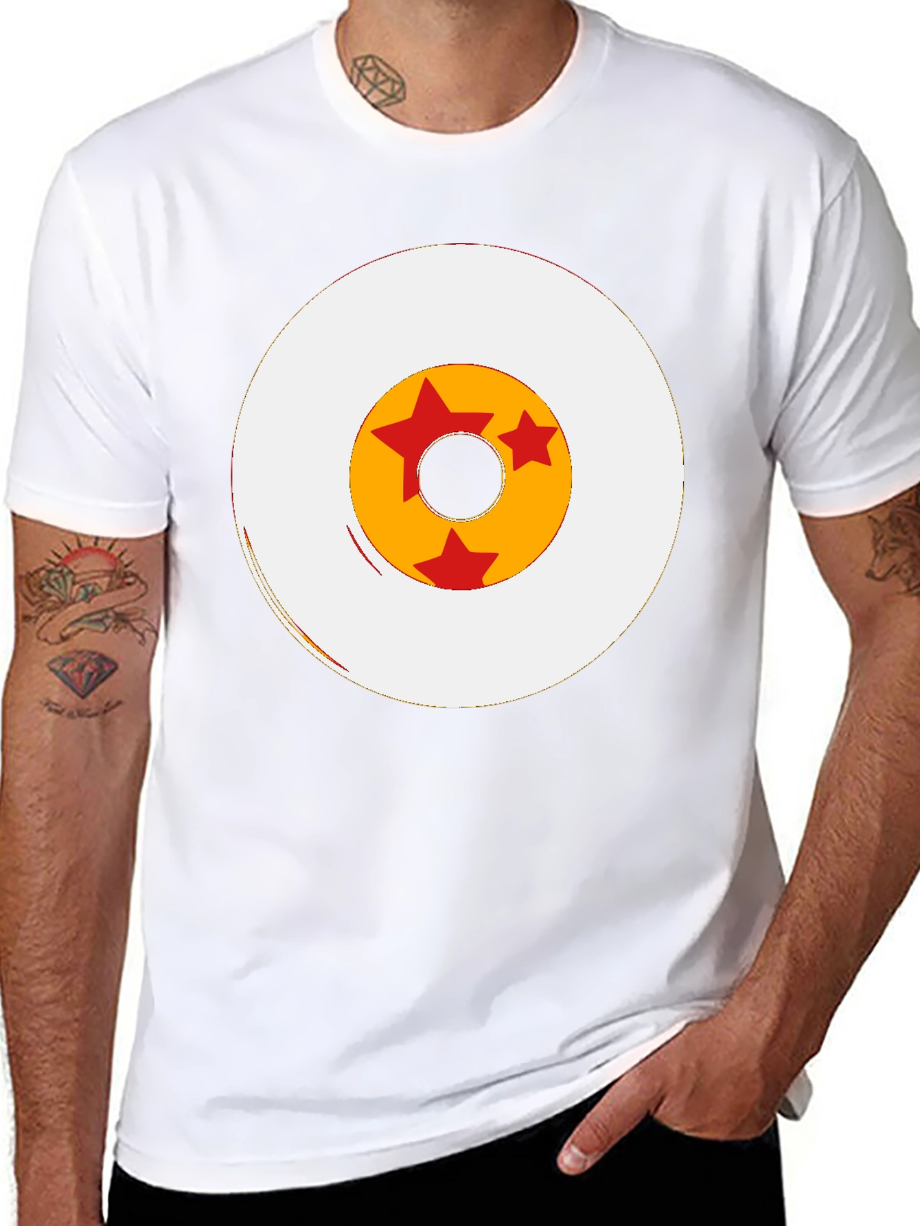 Dragon Ball Z Three-Star Graphic Tee