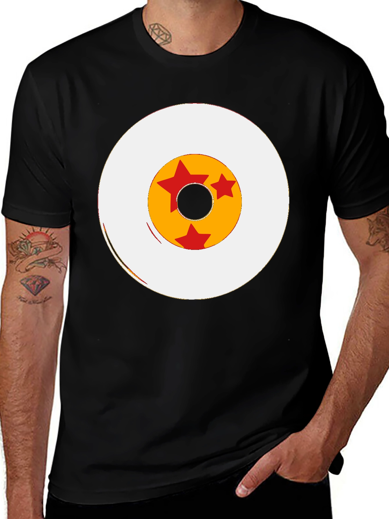 Dragon Ball Z Three-Star Graphic Tee