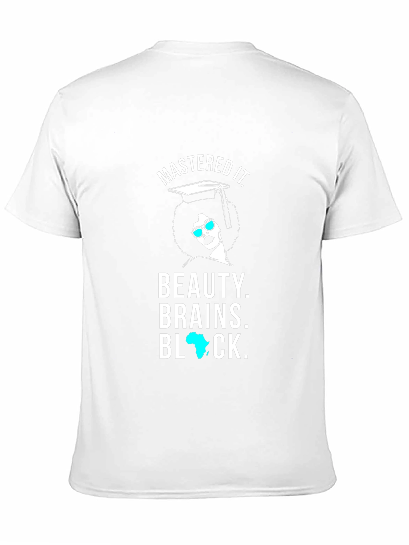 Mastered It. Beauty Brains Black T-Shirt