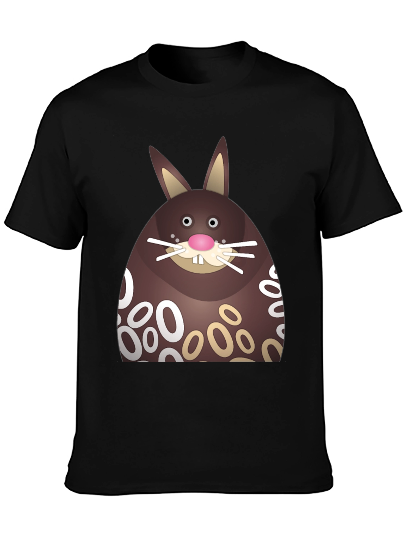 Chocolate Easter Bunny Graphic T-Shirt