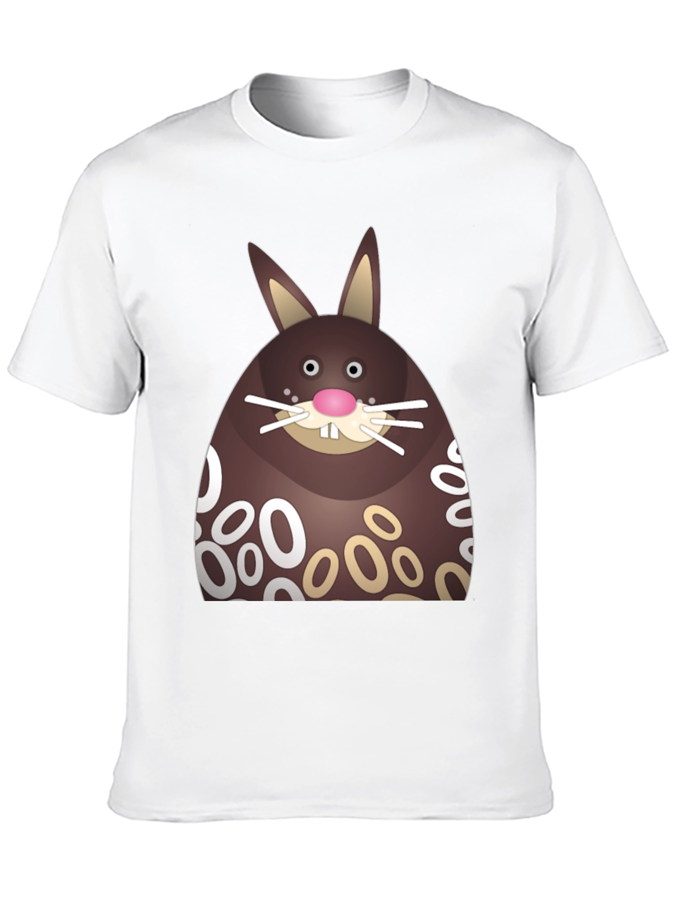 Chocolate Easter Bunny Graphic T-Shirt