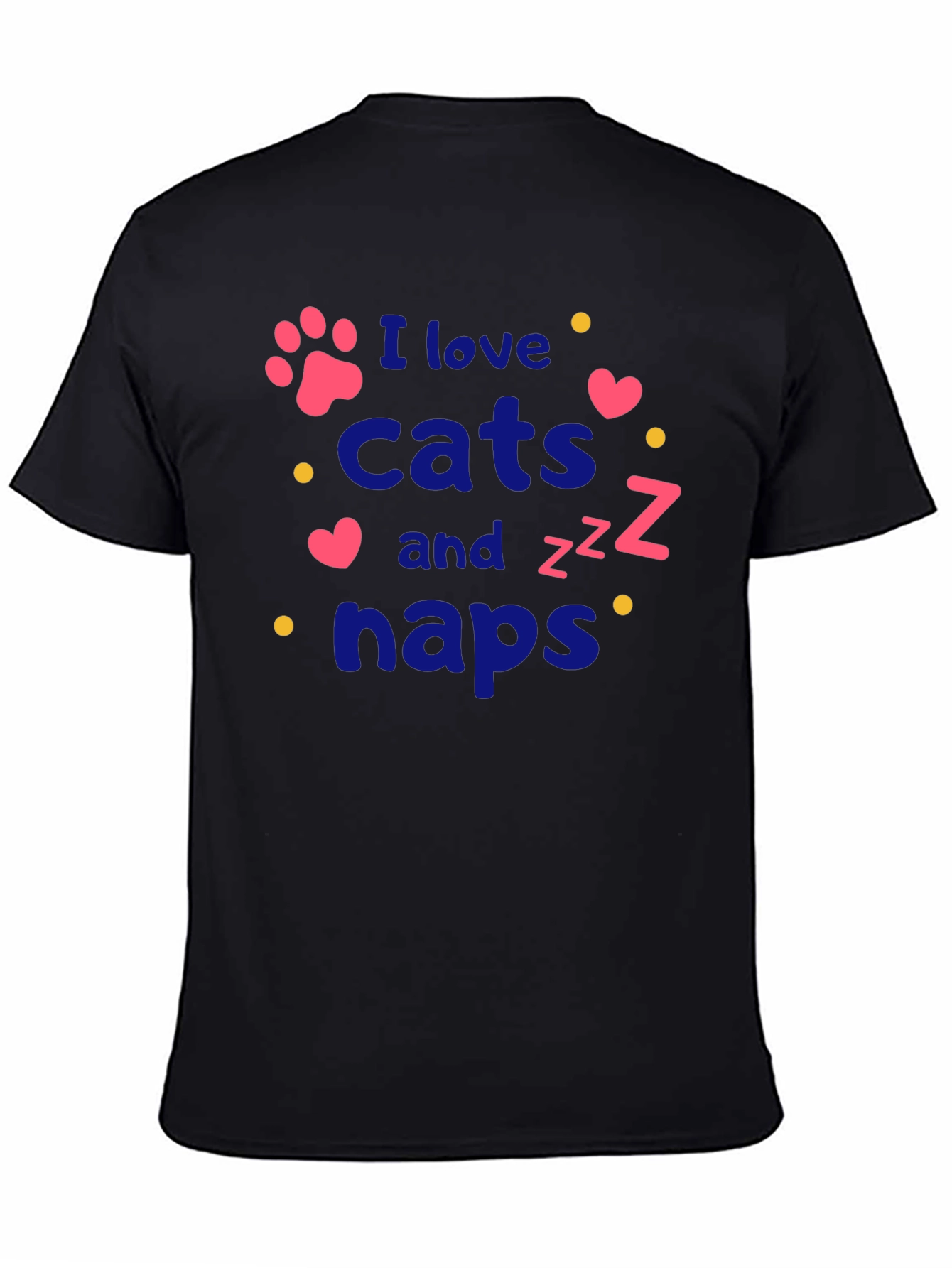 I Love Cats and Naps T-Shirt