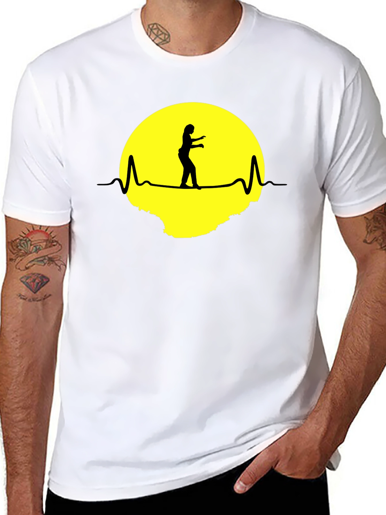 Heartbeat Tightrope Walker T-Shirt
