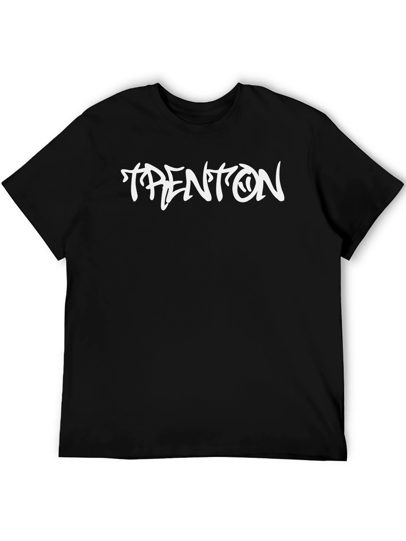 Trenton Graphic Tee - Black Casual T-Shirt