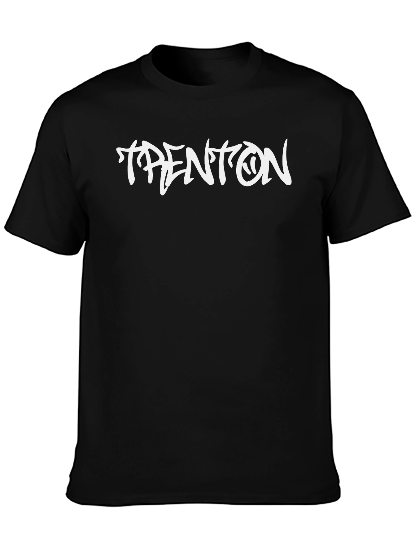 Trenton Graphic Tee - Black Casual T-Shirt