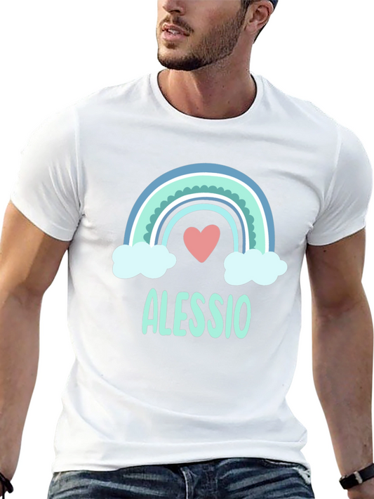 Alessio Rainbow Heart T-Shirt