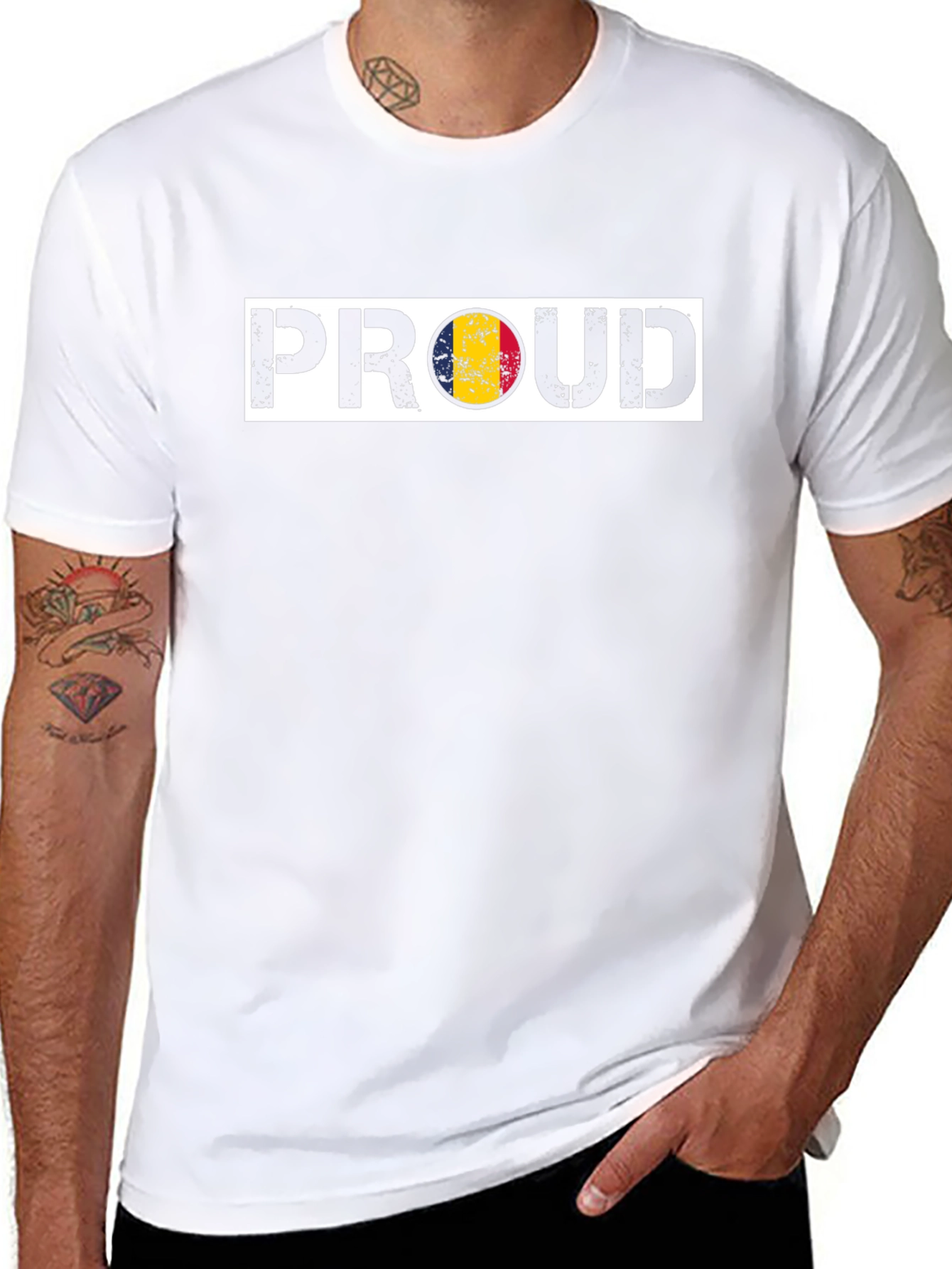 Proud Romania Flag T-Shirt
