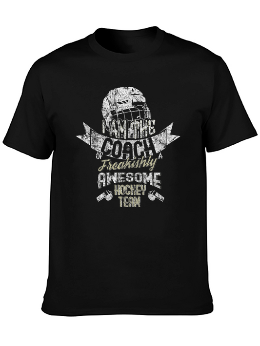 Awesome Hockey Coach Graphic Tee