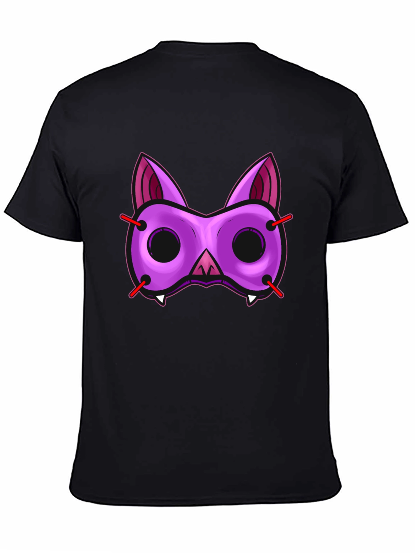 Funky Bat Mask Graphic Tee