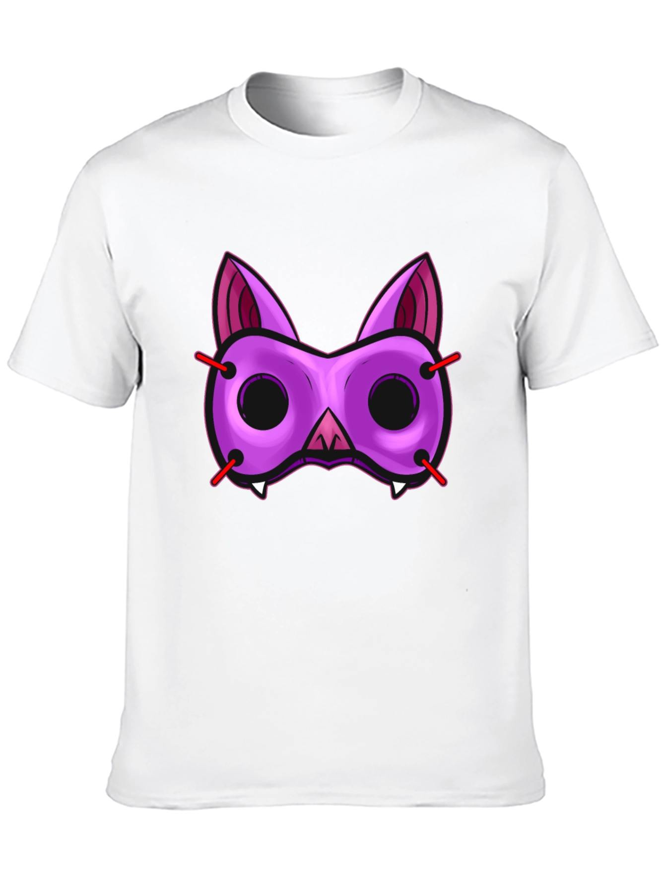 Funky Bat Mask Graphic Tee