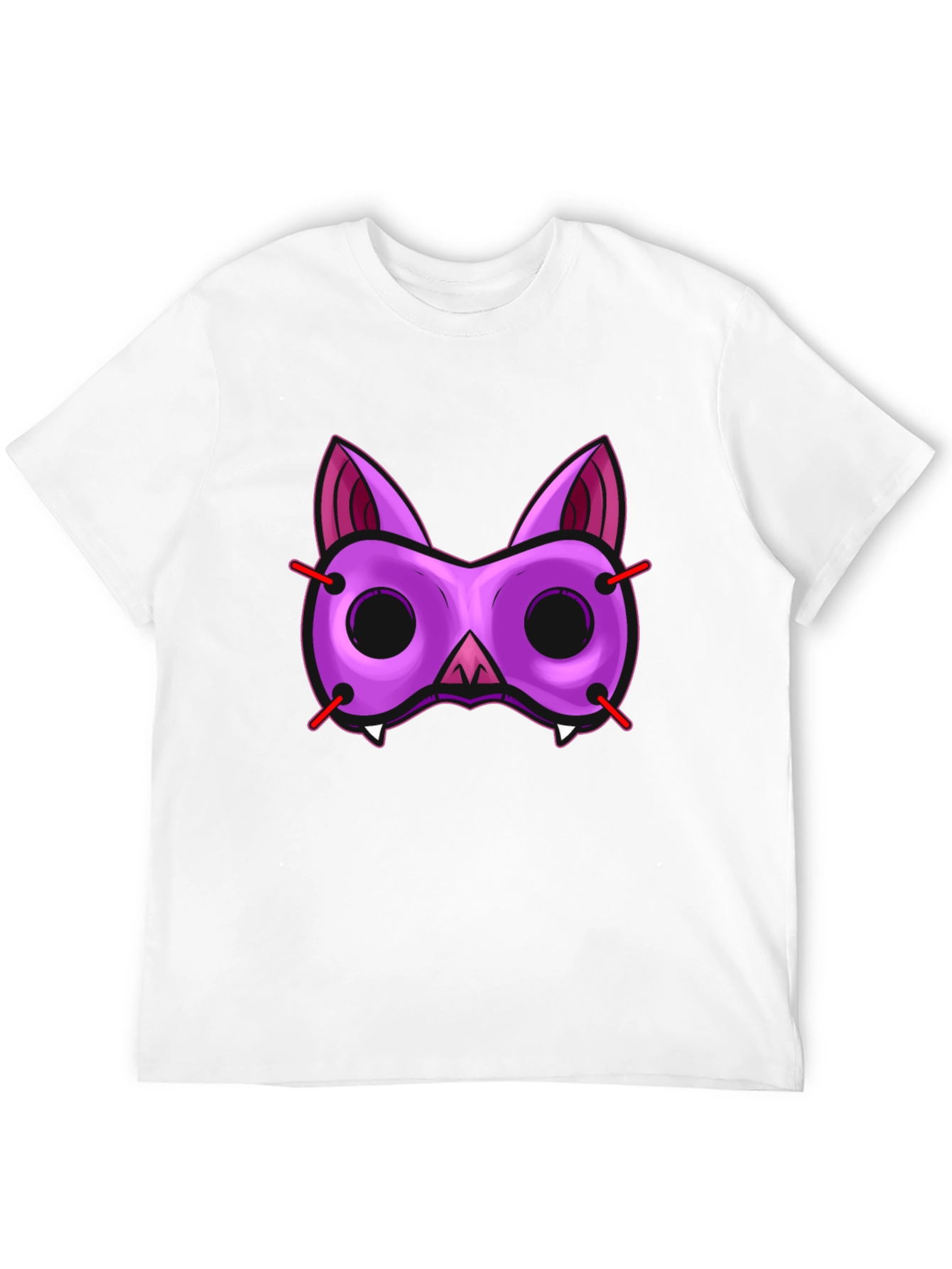 Funky Bat Mask Graphic Tee