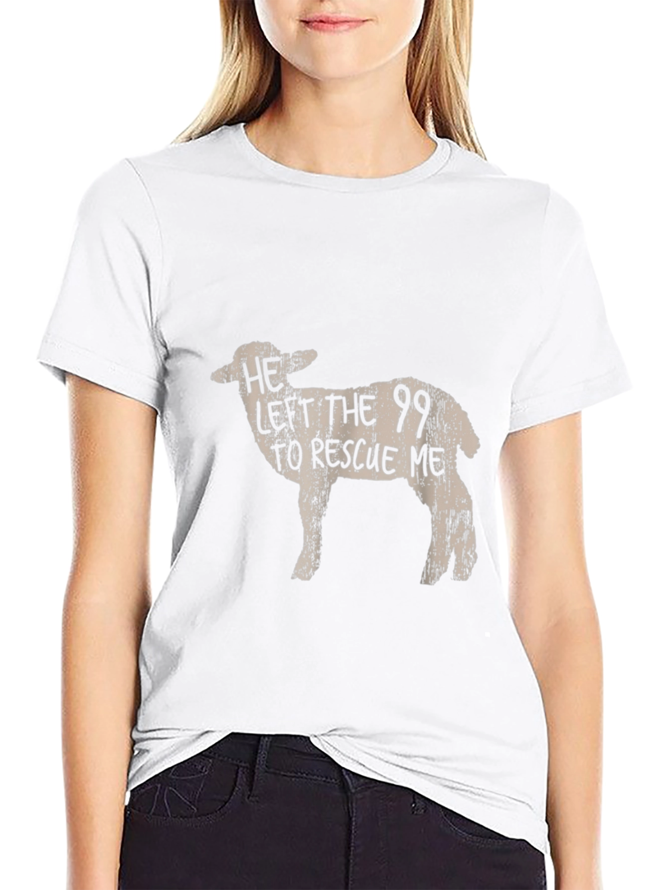 He Left the 99 Sheep Graphic Tee