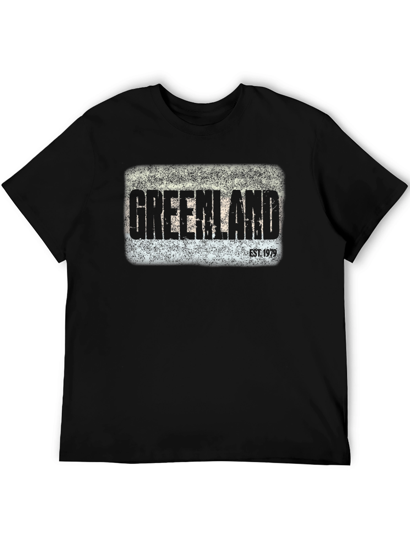 Greenland Est. 1979 Graphic T-Shirt - Black